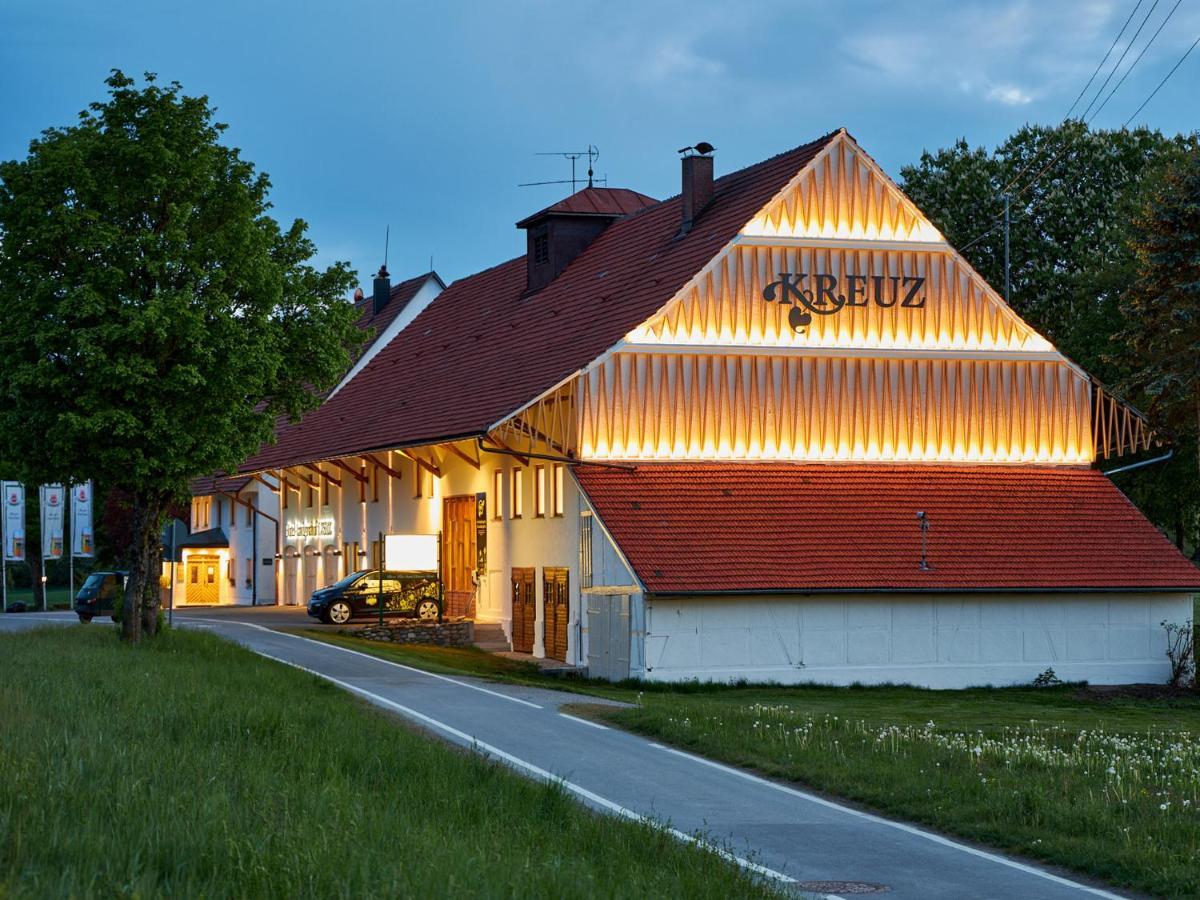 Hotel-Landgasthof Kreuz Bad Waldsee Kültér fotó